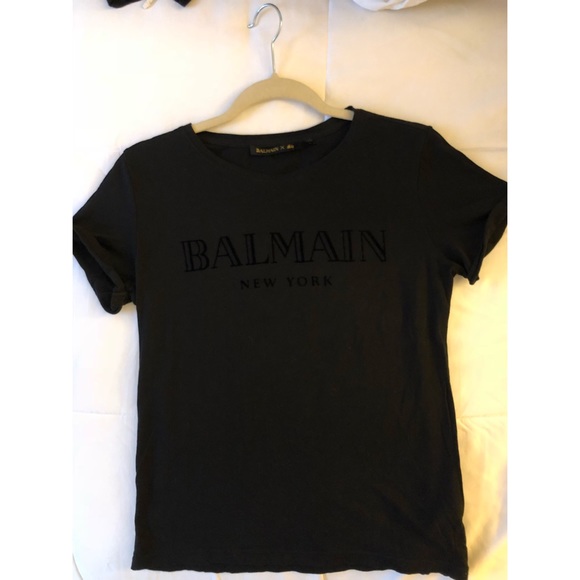 Balmain x H&M Tee - Black on Black - Picture 6 of 6